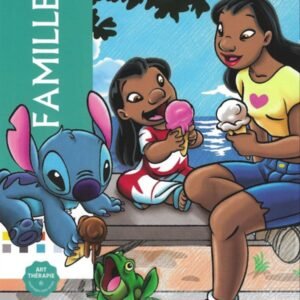 Libro para colorear de Disney Familia