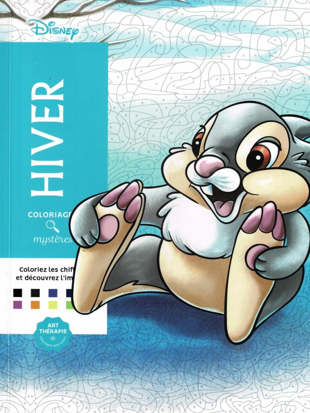 Libros para colorear de Disney Invierno