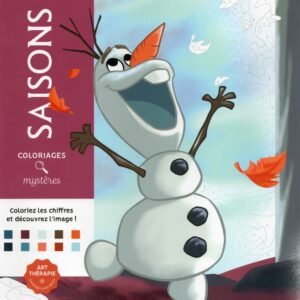 Libro para colorear de Disney Estaciones