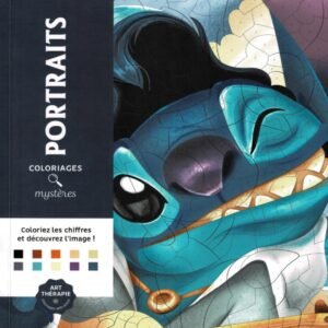 Libro para colorear de Disney Retratos