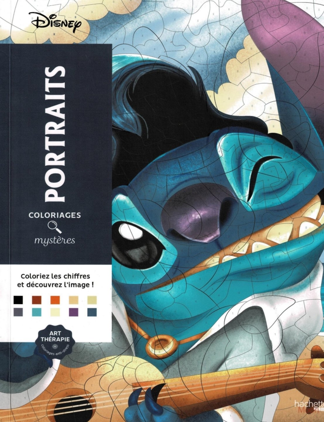 Libro para colorear de Disney Retratos