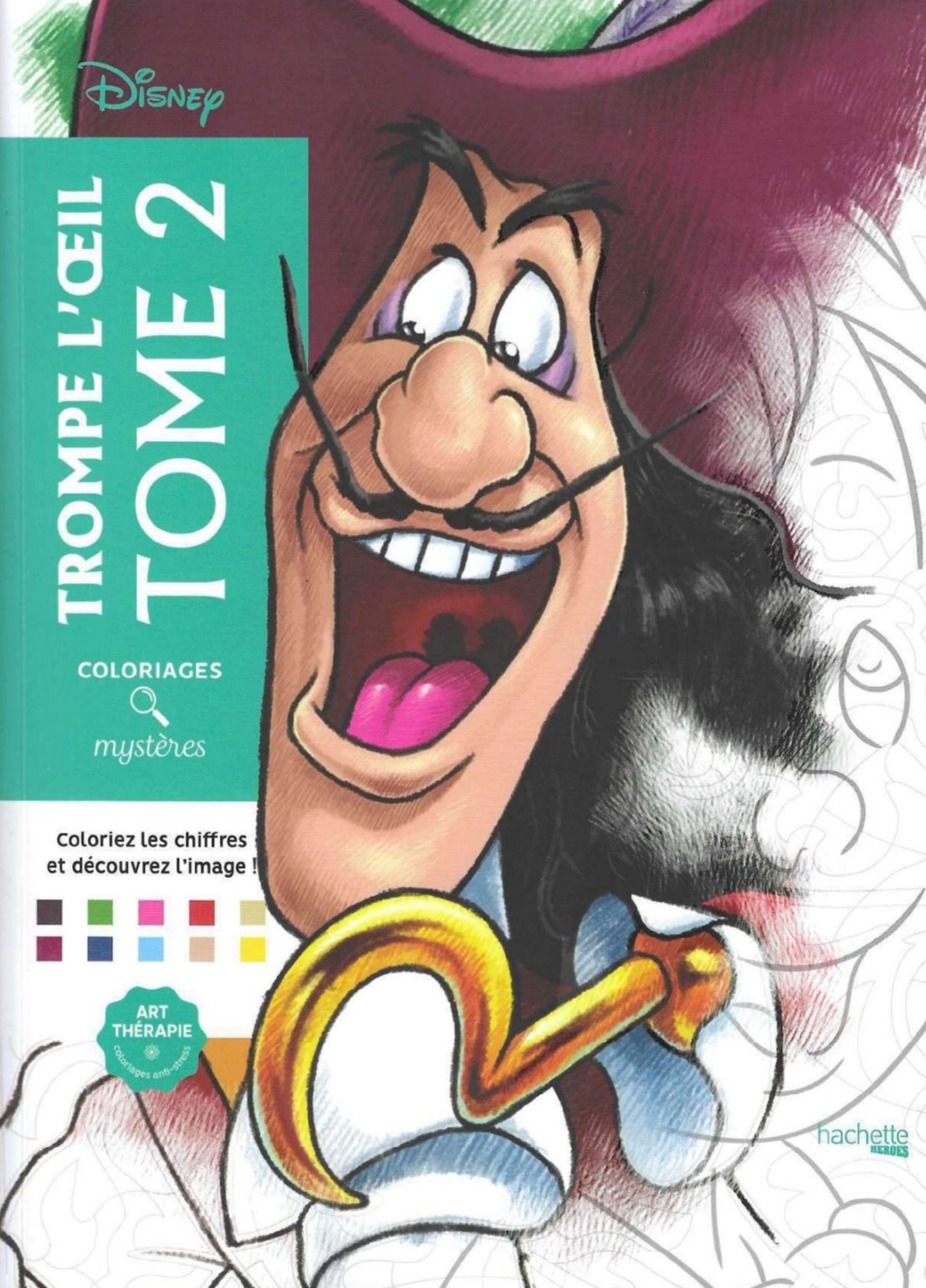 Libro para colorear de Disney Tramposos