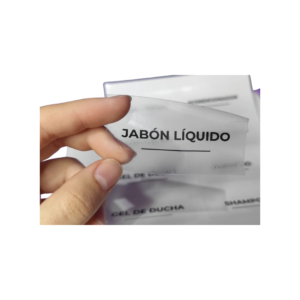 Stickers transparentes