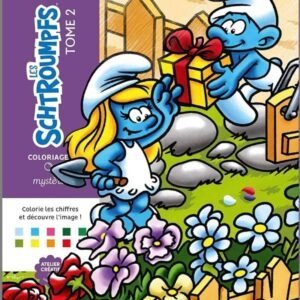 Libro para colorear Los Pitufos 2