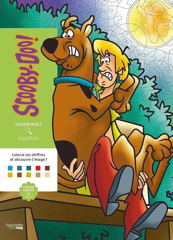Libro para colorear Scooby Doo