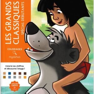 Libro para colorear Grandes Clasicos (Principiantes)
