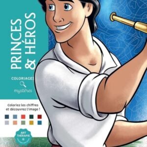 Libro para colorear de Disney Principes y Heroes