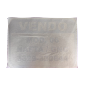 Vinilo venta de vehiculo 25x18CM